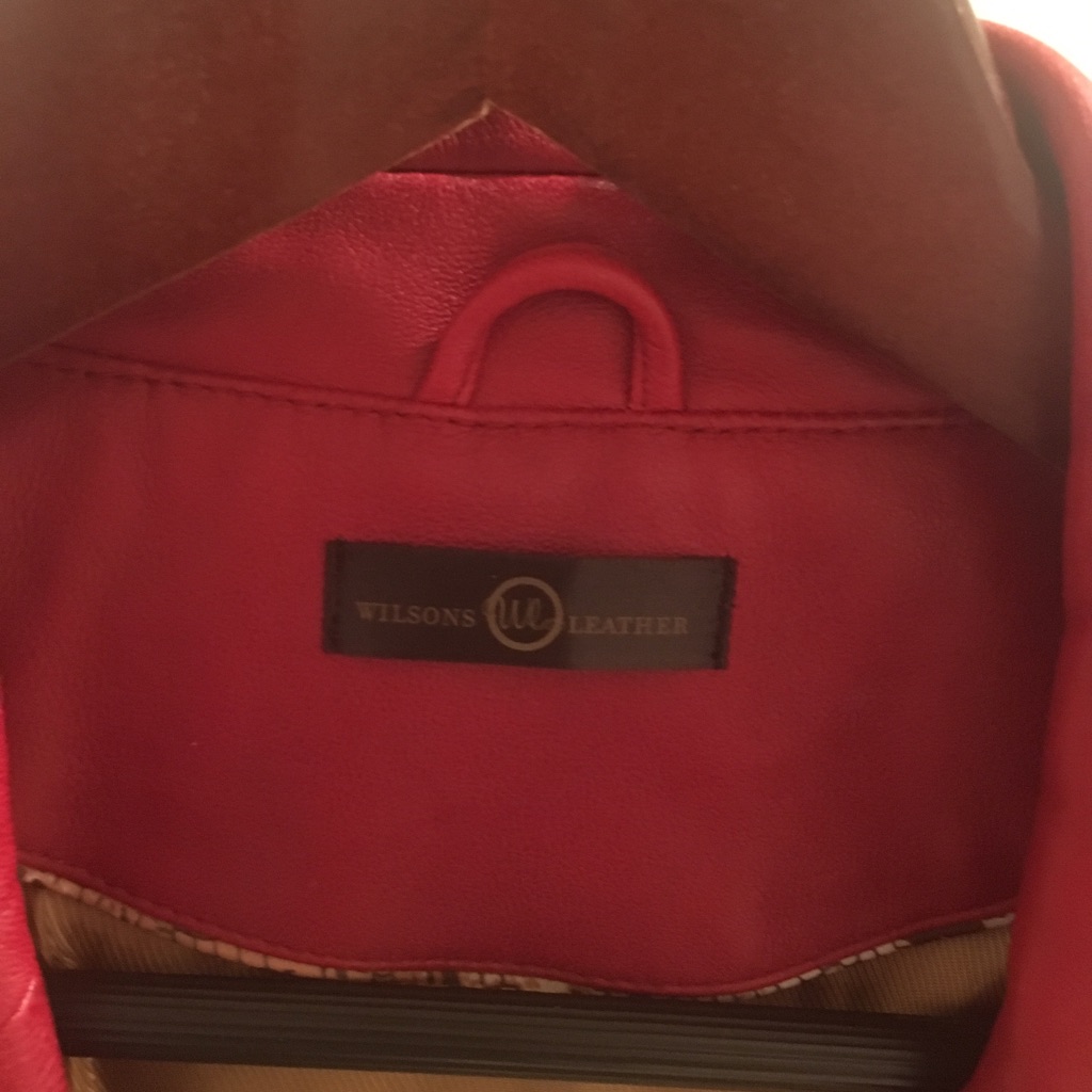 Leather Red Jacket